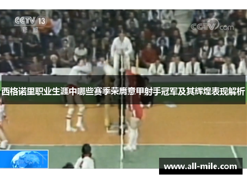 西格诺里职业生涯中哪些赛季荣膺意甲射手冠军及其辉煌表现解析